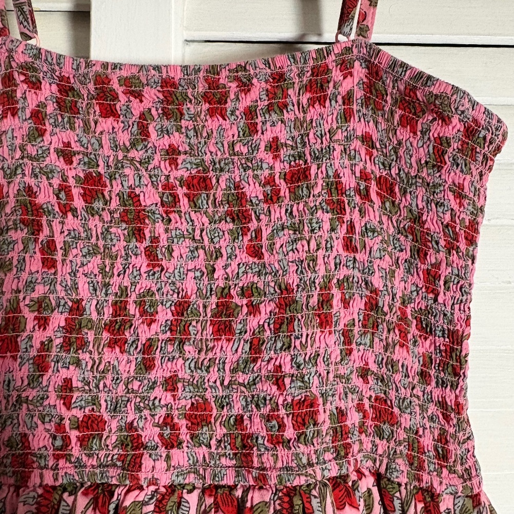 Anthropologie DRA Los Angeles Matilda Midi Women’s SZ M Floral Print Dress - Picture 3 of 8